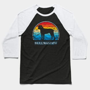 Bullmastiff Vintage Design Dog Baseball T-Shirt